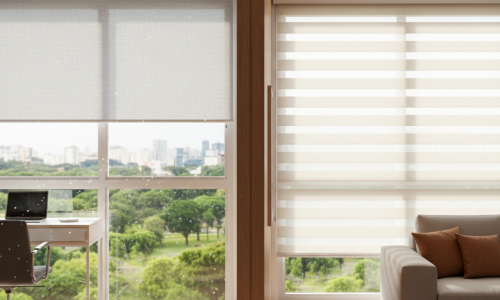 O Poder do Controle de Luz: Tela Solar e Double Vision pela Cortiflex Persianas